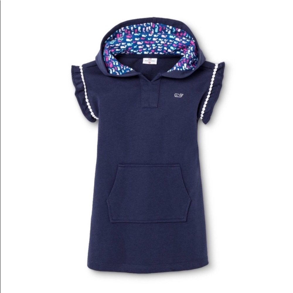 🎉HP🎉 NWT Vineyard Vines Target Swim Hoodie Dress - Picture 4 of 8